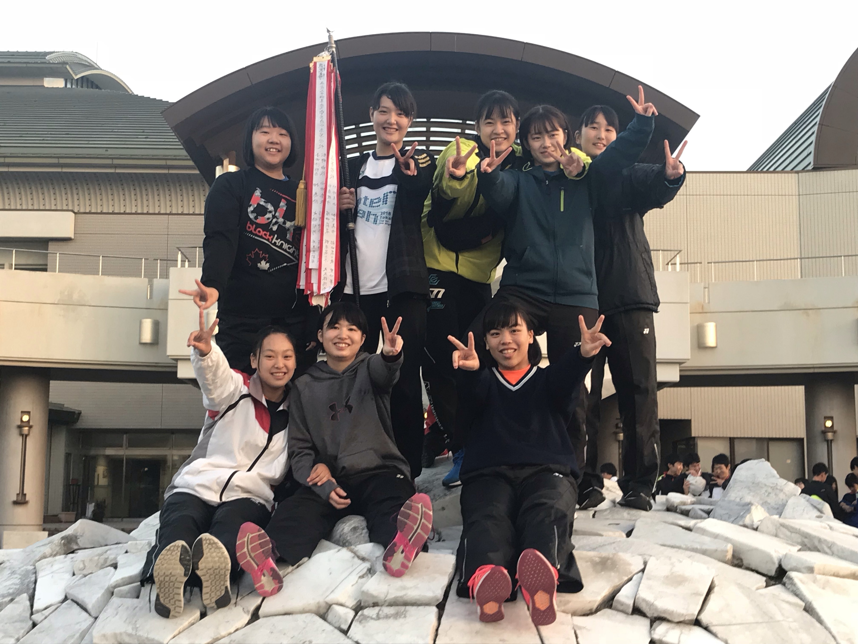 バドミントン新人戦 団体戦 個人戦 女子優勝 瀬戸内高校ブログ