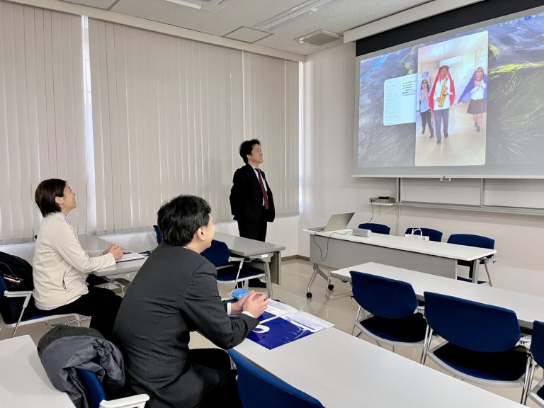 大阪の星翔高等学校の方々が視察に来校されました