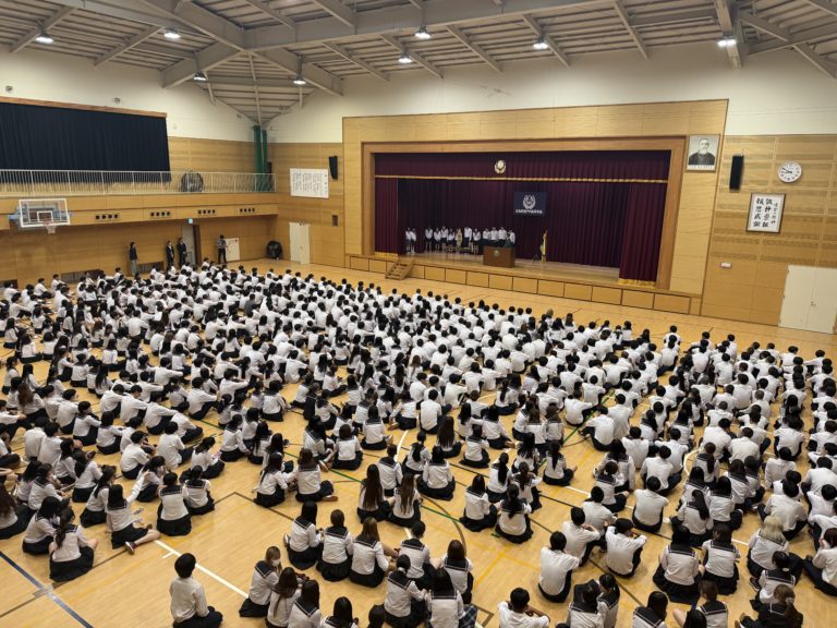 令和８年度１学期終業式を行いました